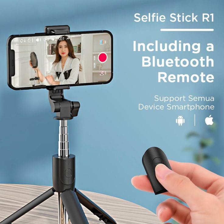Selfie Stick R1S black